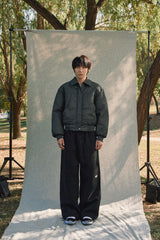 DOUBLE POCKET JUMPER [DARK GRAY]