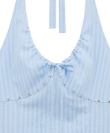 stショルダー トップ (blue)