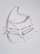 Vintage Pocket Leather Shoulder Bag