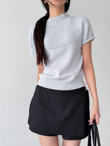 layer buckle skirt pants (2color)