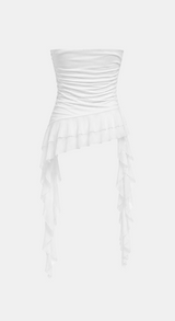 Auri Ruffle Tube Top