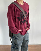 DIS Ribbed Knit Long Sleeve