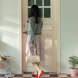 mini duffle bag_ballerina pink