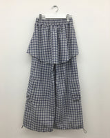 Preppy Layered Pants (2color)