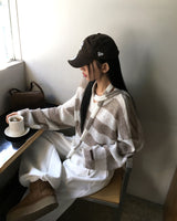 [ORIGINAL] ラックンストライプマフラーニットセット