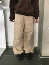 ムーブカットスナップワイドパンツ(3c)