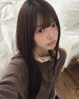 Jian High-Neck Color-Block Fleece Hooded Sweatshirt