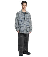 R.C DENIM BDU JACKET - WASHED BLUE