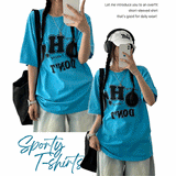 Edet lettering short-sleeved T-shirt