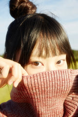 MULTIWAY KNIT PONCHO (RED)