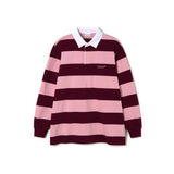 Striped Rugby Shirt_Pink