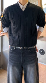 Spoken Wide Black Denim Pants (S, M, L, XL, 2XL)