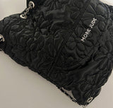 Flower backpack black