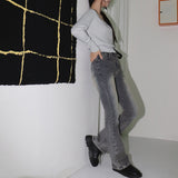 Safin Y2K Washing Bootcut Denim Pants