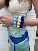 [AESPA@GISELLE]Color ball bold bangle(3color)