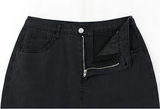  Sundy Charlang Cool Denim Long Skirt [Short & Basic Selection] Lyocell Fabric