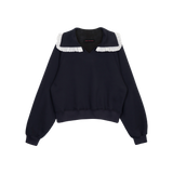 BLOSSOM COLLAR SWEATSHIRT