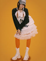 ポイントカンカンスカート(2color)