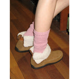 Merry 0011. Velcro Shearling Boots - 3colors