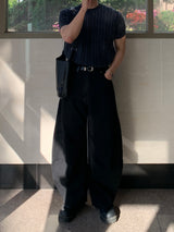 Alfor Pintuck Curved Dart Pants