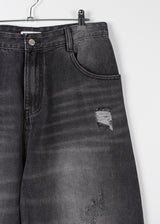 DOUBLE POCKET WIDE DENIM