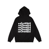 バックプリントロゴZIPパーカー