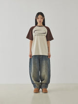 Cyclones Logo Tee (Brown)