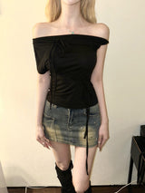 1294. Ribbon multy way T (4color)