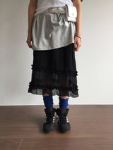 Terrine frill skirt (2color)