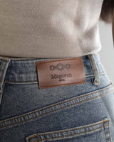 Metal Triclipse Slim Fit Bootcut Denim Pants Blue