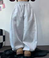 フォーマルバルーンサイドピンタックロングパンツ 🤍🩶🖤2SIZE/3COLOR