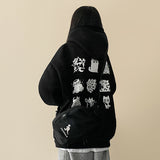 ジリングイラストレーションフード[Fleece]