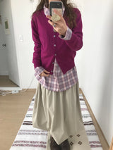 ヒナデイリーチェックシャツ