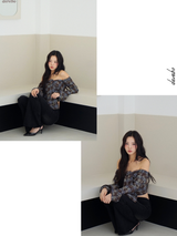 black jeans bootcut denim pants