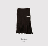 #Fluffy Hairy Wide Scarf Muffler (11color)