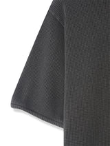 ワッフルボタンオーバーサイズTシャツ (3C)