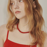 Red Agate Necklace