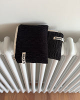 Cable flat pouch - black , S size
