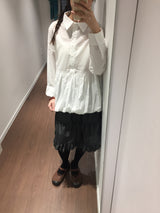 Tilda Denim Midi Skirt (2color)