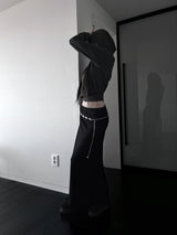 faye off-shoulder hood T (3color)