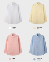 Nomace Color Basic Cotton Shirt