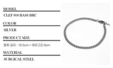 men's thin chain bracelet_CLEF 808 BASS BRC