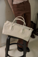 MADE_Marlow Boston Bag / PURE IVORY
