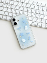 [Gel-hard] スターキャットスマホケース (Blue) (only case)