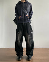 Sub Crop Hoodie Zip-up