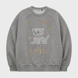 Vintage GOOREUM Drawing Raglan Sweatshirt