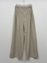 Eiffel Stripe Banding Wide Slacks