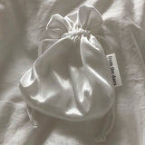【MADE】Glossy Satin Mini Pouch