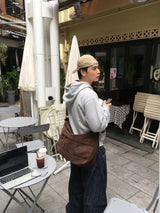 No.1428 suede cross BAG