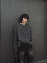 Looney waffle color matching long sleeve